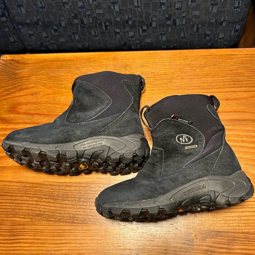 Merrell Tundra Polartec Waterproof Youth Boots. Size 10